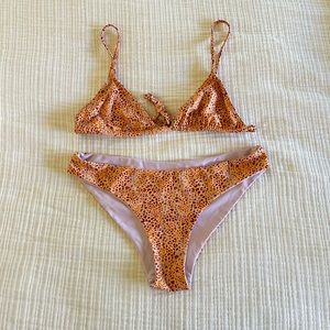 Kulani Kini Honey Crumble Bikini Set
